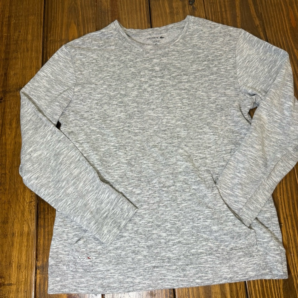 Lacoste Sleepwear Long Sleeve w/ Front Pocket